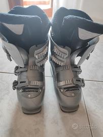 scarponi sci Nordica usati con segni di usura 