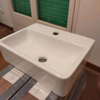 Lavabo Sospeso Rettangolare in Ceramica 40 x 29,5