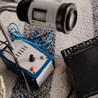 luci condensatore per microscopio con alimentatore