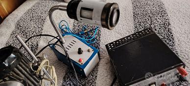 luci condensatore per microscopio con alimentatore