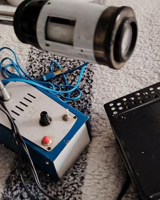 luci condensatore per microscopio con alimentatore