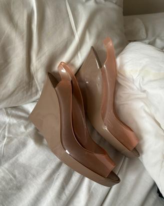 Décolleté con zeppa Kartell