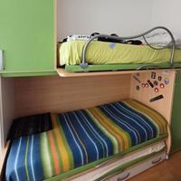 Letto a castello tre posti 