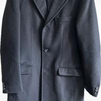 Cappotto uomo stile Chesterfield blu