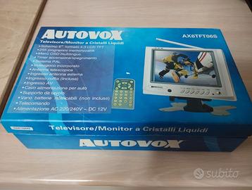 tv televisore televisione monitor campeggio