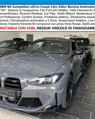 BMW Serie 4 Coupé Competition xdrive 530 cv Tetto 
