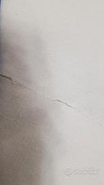 Tessuto  DI CANAPA BIANCO