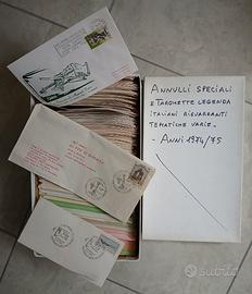 Annulli filatelici speciali, anni 1974 e 1975