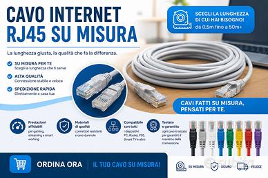 Cavo Ethernet su misura