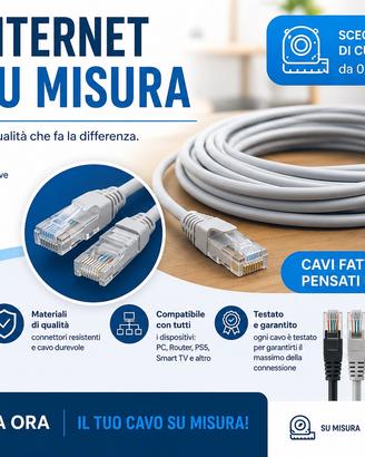 Cavo Ethernet su misura