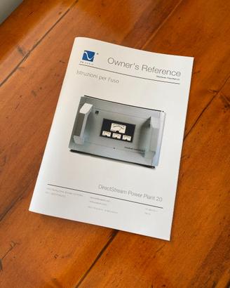 PS AUDIO PP 20 - Manuale di Istruzioni per l'uso