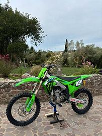 Perfetta Kawasaki 250 cc da cross