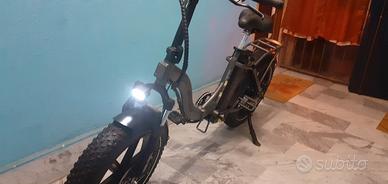 Bici elettrica fat bike 