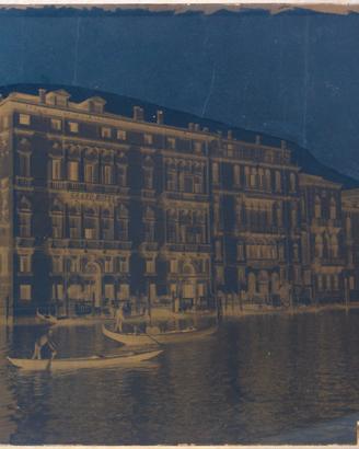 Venezia Grand Hotel Lastra 21x27 bromuro d'argento