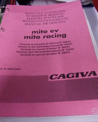 Manuali officina Cagiva mito 125 ev mito racing