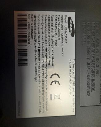 Ricambi Samsung LE26A336j1D