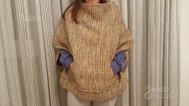 Mantella sartoriale pezzo unico colore champagne