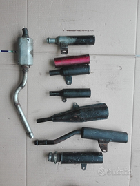 Silenziatore marmitte moto mini cross pit bike