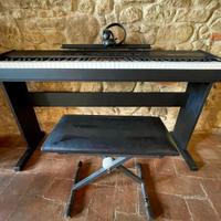 Pianoforte elettrico ORLA+cuffie Sony+sgabello