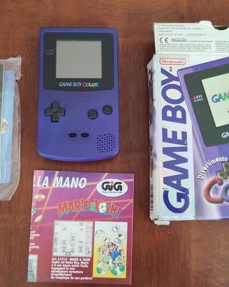Game Boy Color con scatola originale