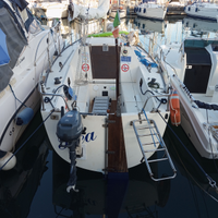 Barca a vela coccodrillo