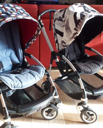 2 Passeggini Bugaboo bee5 gemelli