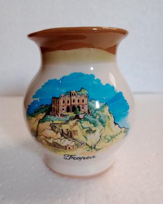 Souvenir di Tropea a forma di vasetto alto 8,5 cm