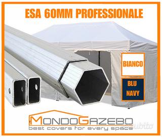 4x8 Gazebo ALU 60 ESA portatile 8x4