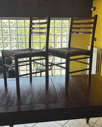 4 sedie scavolini