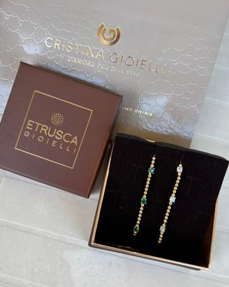2 bracciali Etrusca Gioielli placcati oro 18kt