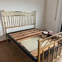 Letto matrimoniale struttura in Ottone