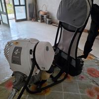 Decespugliatore a zaino con motore a benzina