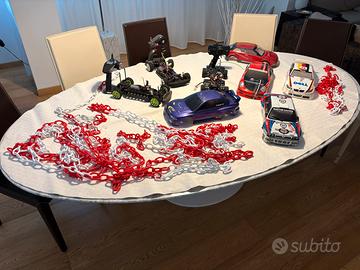 Lotto Completo Auto RC Elettriche + 5 Carrozzerie