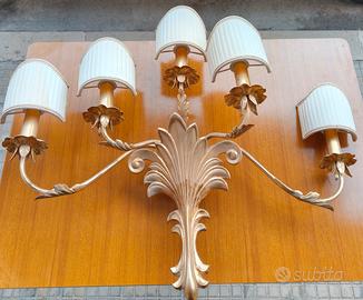 Splendide applique da parete vintage in stile clas