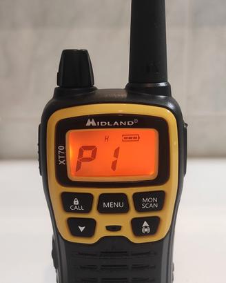 MIDLAND XT70 ADVENTURE EDITION RADIO PMR LPD
