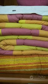 Trapunta letto singolo colorata – calda e morbida