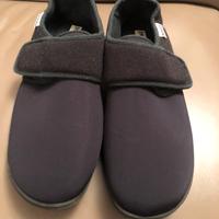 Pantofole nere nuove Emanuela unisex n.45