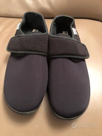 Pantofole nere nuove Emanuela unisex n.45