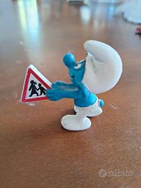 puffo cartello stradale 