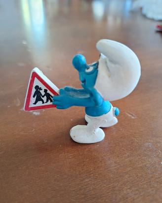 puffo cartello stradale 