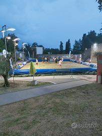 Campo da beach volley completo