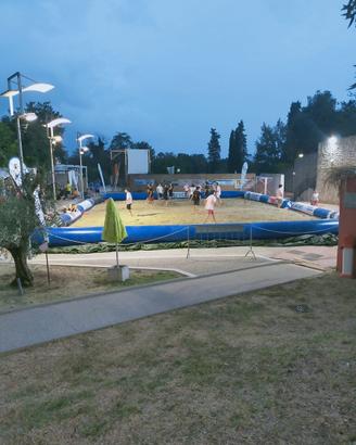 Campo da beach volley completo