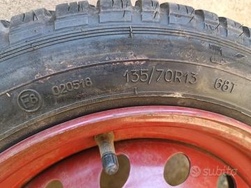 pneumatico ruotino 135/70 R13