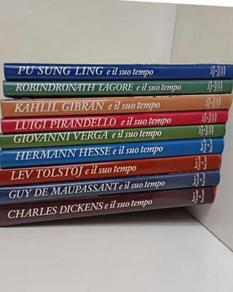 Collana COMPLETA "Scrittore e il suo tempo" 9 vol.