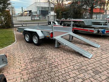 Rimorchio trasporto macchine operatrici