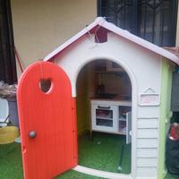 casetta x bambina + cucina Ikea