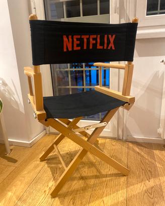 Sedia da regista Netflix
