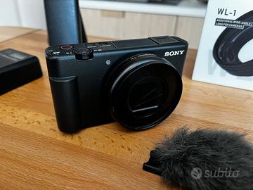 Sony ZV1 + Kit Vlog + 4 Batterie