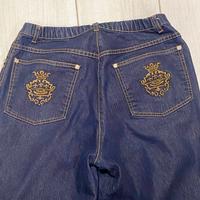 Jeans blu Elena Mirò ricamati taglia 37 (46italian