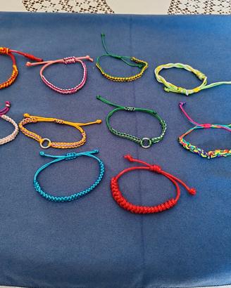 braccialetti fatti a mano